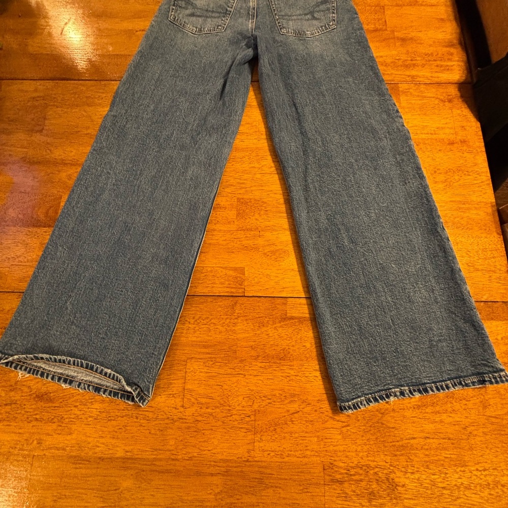 American Eagle By Payless Blue Flare Jeans
